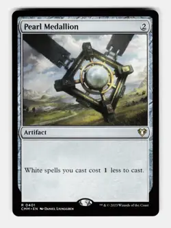 MTG: Pearl Medallion | Commander Masters 401 NM - Image 1