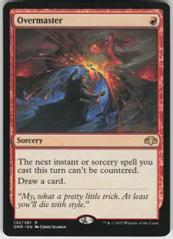 Overmaster R Dominaria Remastered 132 Near Mint - Image 1