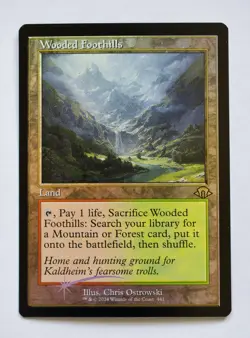 Wooded Foothills (Retro Frame) Modern Horizons 3 Foil - Image 1