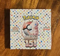 Pokemon TCG Scarlet & Violet 151 Japanese Booster Box, Sealed 20 Packs 4521329346038 - Image 1