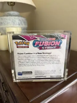 Pokemon TCG Sword & Shield - Fusion Strike Booster Box Factory Sealed - w case - Image 2