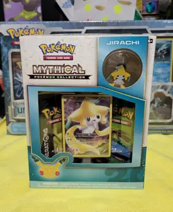 Pokemon Mythical Collection Box, Jirachi ( 2 Generations Packs) - Image 1