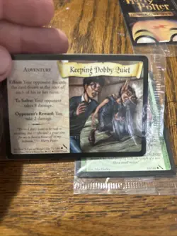 5 Harry Potter Trading Card Game Movie Promo Cards New Sealed - Image 4