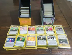 Vintage Pokemon TCG Lots 1200 WOTC era Trainer cards, Neo,Gym Challenge, Jungle - Image 1