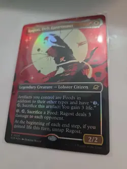 NM Foil R - Ragost, Deft Gastronaut (Borderless): Edge of Eternities - Image 1