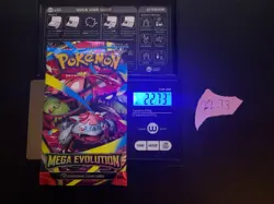 22.73g VERY HEAVY Mega Evolution Pokemon Sealed Booster Pack New SIR/HRU - Image 1