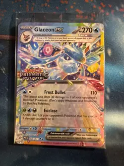 Pokemon Glaceon EX 026/131 SEALED Stamped Promo - SV Prismatic Evolutions - Image 1