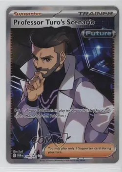 Professor Turo's Scenario Ultra Rare Pokemon Scarlet & Violet Paradox Rift PAR - Image 1
