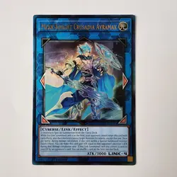 Mekk-Knight Crusadia Avramax - RA01-EN044 - Prismatic Ultimate Rare - NM Yugioh - Image 1