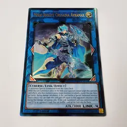 Mekk-Knight Crusadia Avramax - RA01-EN044 - Prismatic Ultimate Rare - NM Yugioh - Image 2