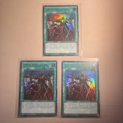 Yu-Gi-Oh Triple Tactics Thrust RA03-EN072 Ultra Rare Near Mint 1st Ed Playset x3 - Image 1