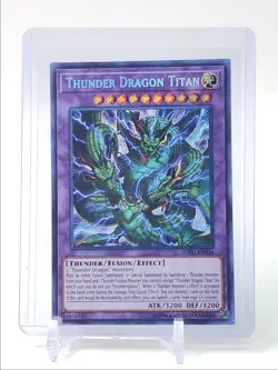 THUNDER DRAGON TITAN 2018 YU-GI-OH! SOUL FUSION SECRET RARE Q4763 - Image 1