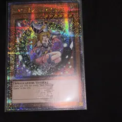 * DARK MAGICIAN GIRL * 1ST EDITION QUARTER CENTURY SECRET RARE RA04-EN107 YUGIOH - Image 2