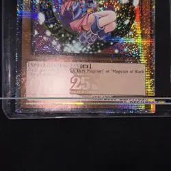 * DARK MAGICIAN GIRL * 1ST EDITION QUARTER CENTURY SECRET RARE RA04-EN107 YUGIOH - Image 4