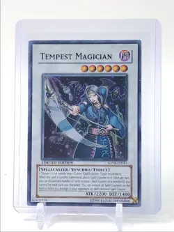 TEMPEST MAGICIAN 2009 YU-GI-OH! STARDUST OVERDRIVE LIMITED EDITION Q4763 - Image 1