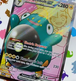 Iono's Bellibolt EX 194 Scarlet & Violet Promo NM Pokemon Card - Image 2