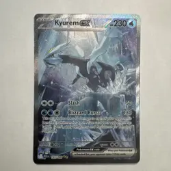 Pokemon TCG Kyurem EX Black Bolt Holo Card 165/086Sv: Black - Image 1
