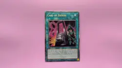 Yugioh Card Of Demise RA03-EN265 Quarter Century Secret Rare - Image 1