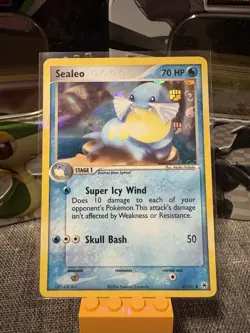 SEALEO 47/101 HOLO EX Hidden Legends Pokemon Card 2004 - Image 1