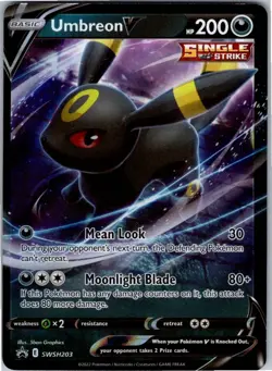 Umbreon V Promo SWSH: Sword & Shield Promo Cards SWSH203 NM - Image 1
