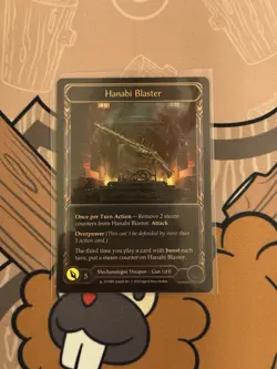 Flesh and Blood FAB Hanabi Blaster (Marvel) NM Cold Foil Dynasty - Image 1