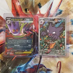 Haunter 027 Promo + Mega Gengar ex 056/094 - Pokemon Cards - Lot #829 - Image 1