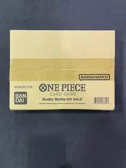 ONE PIECE CARD GAME BUDDY BATTLE KIT VOL 2 NEW SEALED ENGLISH TCG - Image 1