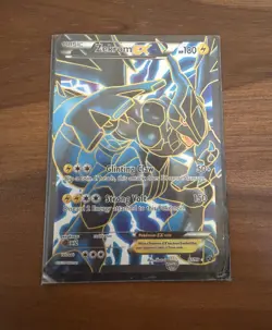 Pokemon TCG Zekrom-Ex Holo Full Art Card MP Next Destinies 97/99 POOR CONDITION - Image 2