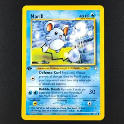 Marill 66/111 - Neo Genesis 1st Edition - Pokemon Card - Image 1