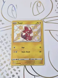 Shining Fates Shiny Vault Pokemon Card Toxel SV041 Toxtricity V SV112 VMAX SV113 - Image 2
