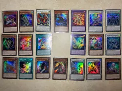 Yu-Gi-Oh! Holo Ultra Secret Super Rare Lot 20 Cards Mixed Set Collection NM - Image 1