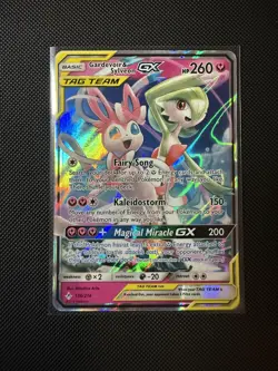 Gardevoir & Sylveon GX Tag Team #130 NM-M Pokemon Card - Image 1