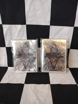 100 YUGIOH PRIMAL ORIGINS DELUXE EDITION GRAY SLEEVES/CARD PROTECTOR LOT of 2 PK - Image 1