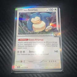 Pokemon TCG Card - Hop’s Snorlax 117/159 Holo | Journey Together JTG | NM/MINT - Image 1