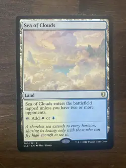 Sea of Clouds Commander Legends: Battle for Baldur's Gate Regular Card MTG - Image 1