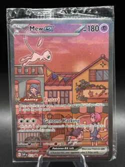 Mew ex 053 Sv: Scarlet & Violet Promo Cards Holo Sealed Promo - Image 1