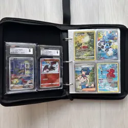 Pokemon Binder Collection Of 120+ Vintage And Modern Cards & 2 Slabs (Read Desc) - Image 1