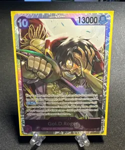 Gol. D. Roger (SR) Op13-064 One Piece Card Carrying On His Will English - Image 1