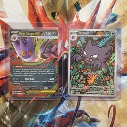 Haunter 027 Promo + Mega Gengar ex 056/094 - Pokemon Cards - Lot #828 - Image 1