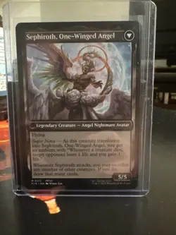 Sephiroth Fabled Soldier Magic the Gathering Card, Final Fantasy - Image 2