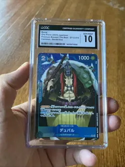 One Piece Card Game THE BEST - Duval ST12-014 C - Japanese Graded 10 Beckett - Image 1