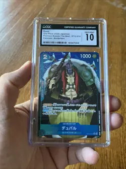 One Piece Card Game THE BEST - Duval ST12-014 C - Japanese Graded 10 Beckett - Image 2
