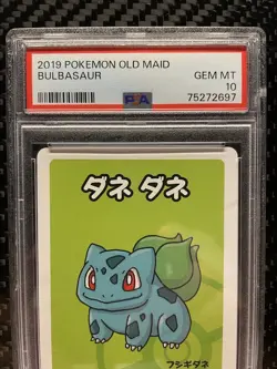 PSA 10 BULBASAUR Old Maid Babanuki Japanese Pokemon Center Exclusive Card 2019 - Image 2