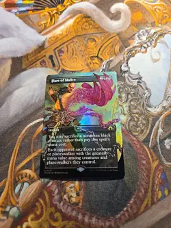 Flare Of Malice Borderless Foil MTG MH3 - Pack Fresh - - Image 1