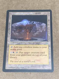 Magic the Gathering 1998 Stronghold Volrath's Stronghold - LP - Image 1