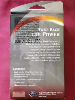 Magic The Gathering AETHER REVOLT AJANI PLANESWALKER DECK New Sealed MTG - Image 2