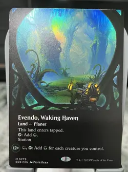 Evendo, Waking Haven (Borderless) Edge of Eternities Foil - Image 1