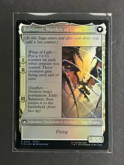 Dion, Bahamut's Dominant/Bahamut Warden of Light MTG Final Fantasy Rare Foil 16 - Image 2