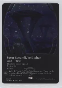 Borderless Galaxy Foil - Susur Secundi Void Altar Magic: Edge of Eternities EOE - Image 1