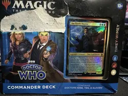 Magic The Gathering Universes Beyond Dr Who Commander Deck Timey Wimey - Image 1
